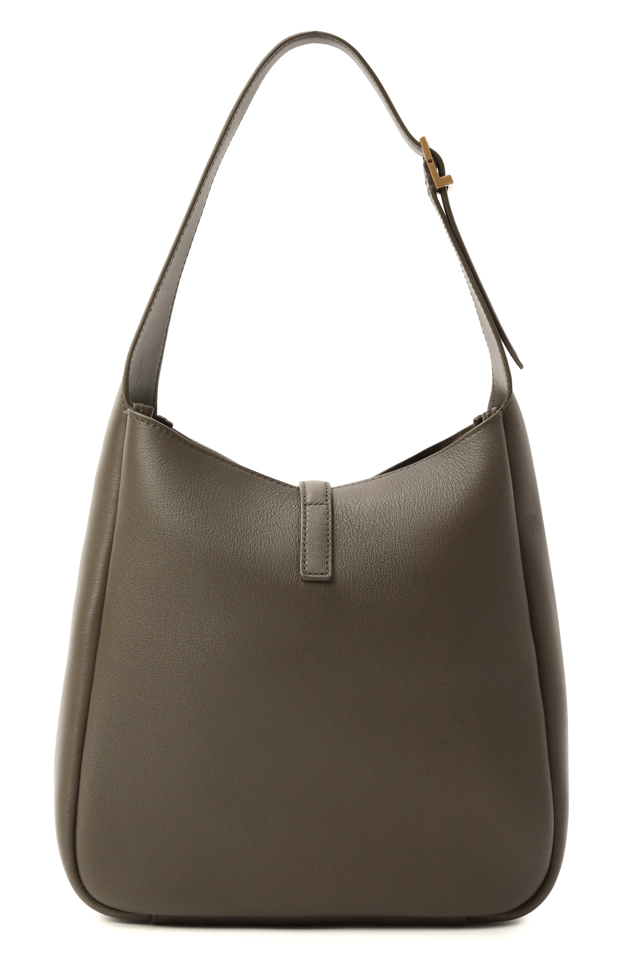 Сумка le 5 à 7 small SAINT LAURENT хаки цвета по цене 346500 руб., арт. 713938/AAAUQ, фото 6 Сумка le 5 à 7 small SAINT LAURENT, арт. 713938/AAAUQ, фото 6