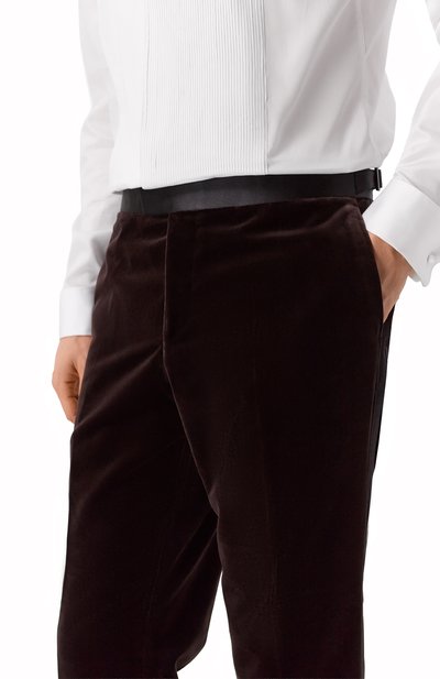 Бархатные брюки BOSS, арт. 50527948, фото 5