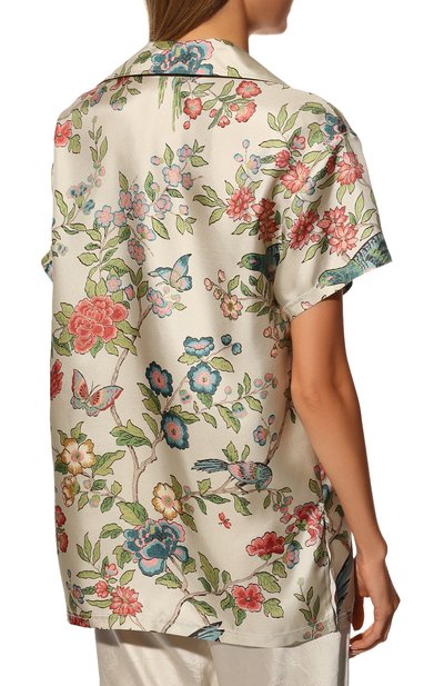 Шелковая блузка REDVALENTINO, арт. XR0AAD25/6F0, фото 4