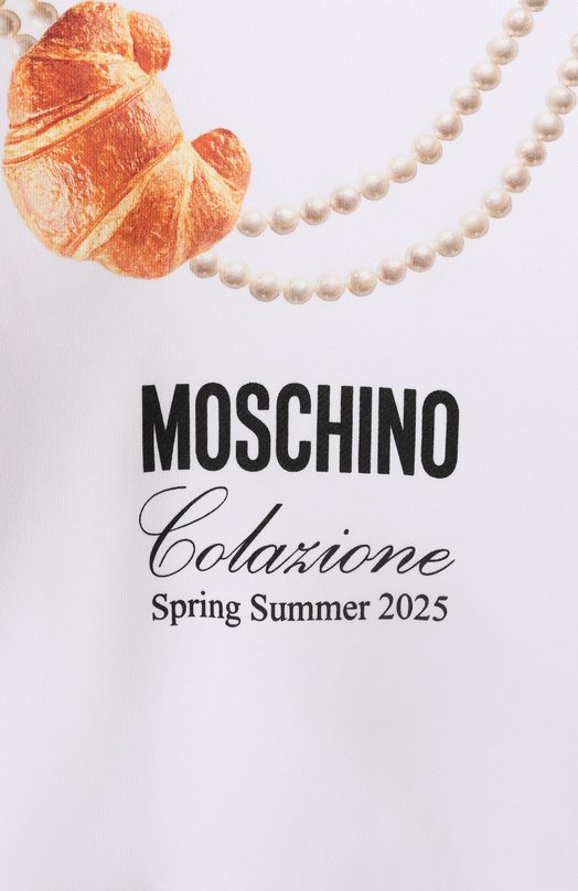 Хлопковый свитшот Moschino 3