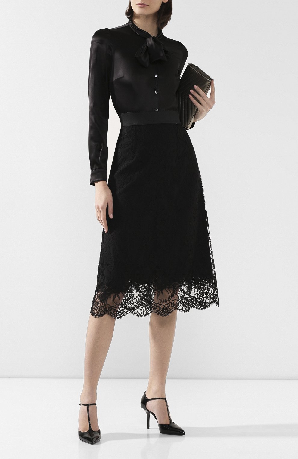 Кружевная юбка DOLCE & GABBANA, арт. F4AY6T/HLMQJ, фото 2