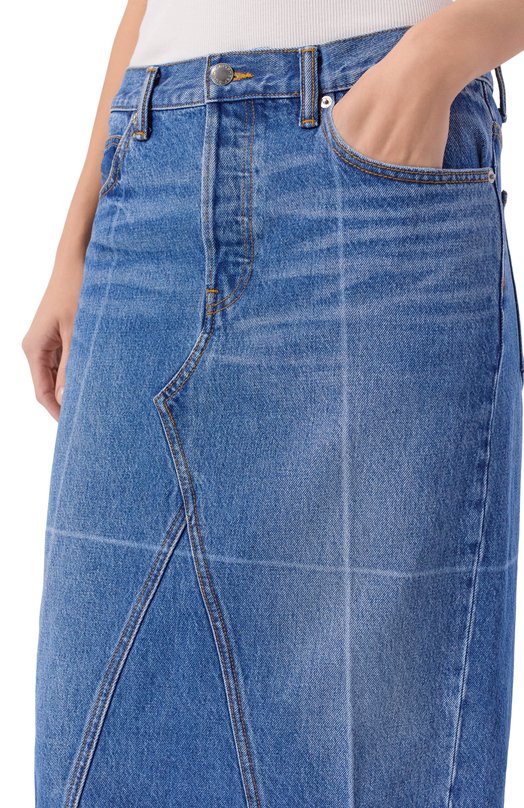 Джинсовая юбка Alexander Wang 4DC4255849 Синий  4DC4255849 Фото 5