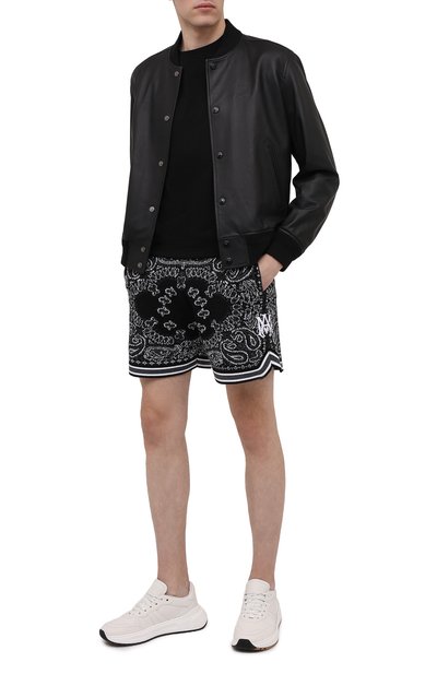 Шорты из хлопка и кашемира AMIRI, арт. MKB001-001, фото 2