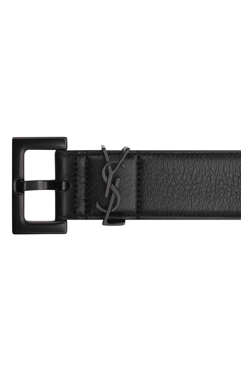 Кожаный ремень SAINT LAURENT, арт. 634440/B000U, фото 4