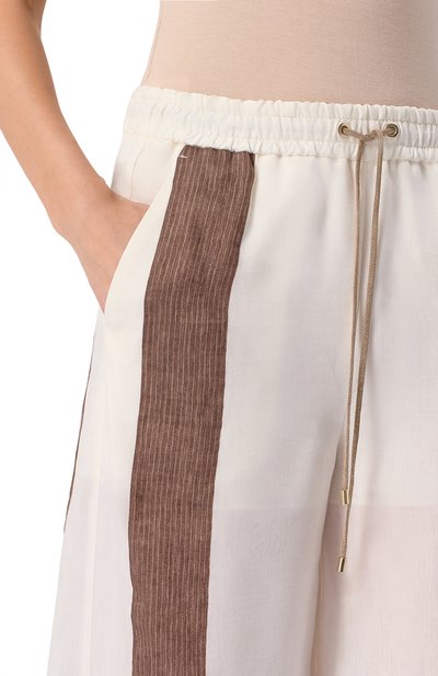 Брюки изо льна и вискозы LORENA ANTONIAZZI, арт. R2570PA31F/4937, фото 5