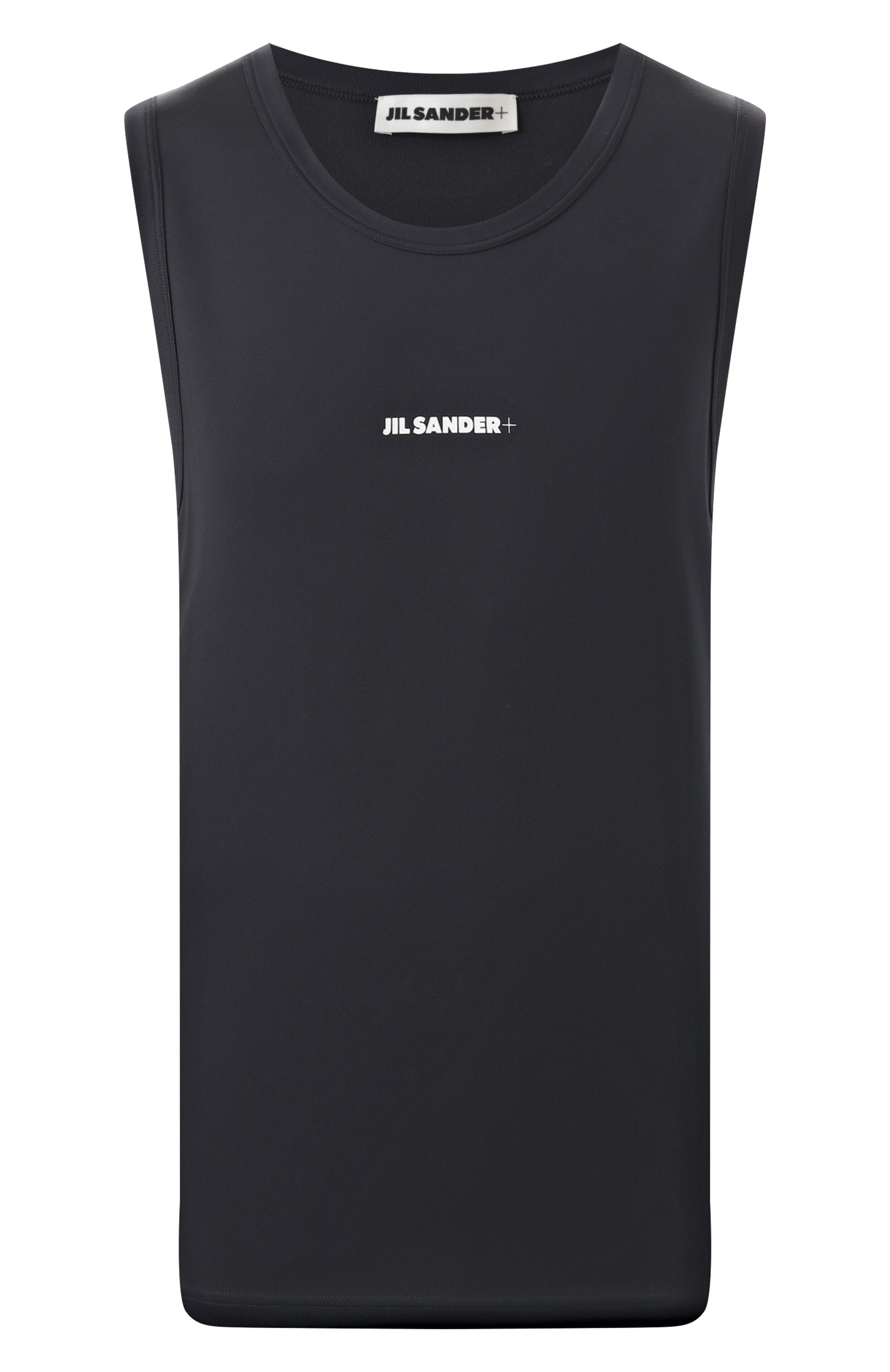 Майка JIL SANDER черного цвета по цене 34300 руб., арт. J47NC0111/J20033, фото 1 Майка JIL SANDER, арт. J47NC0111/J20033, фото 1