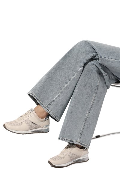 Комбинированные кроссовки allie MICHAEL MICHAEL KORS, арт. 43R6ALFP2B, фото 3