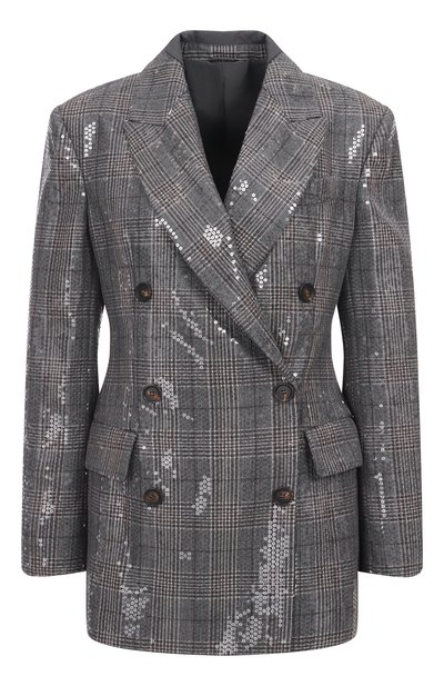Женский шерстяной жакет BRUNELLO CUCINELLI, арт. MB1637544