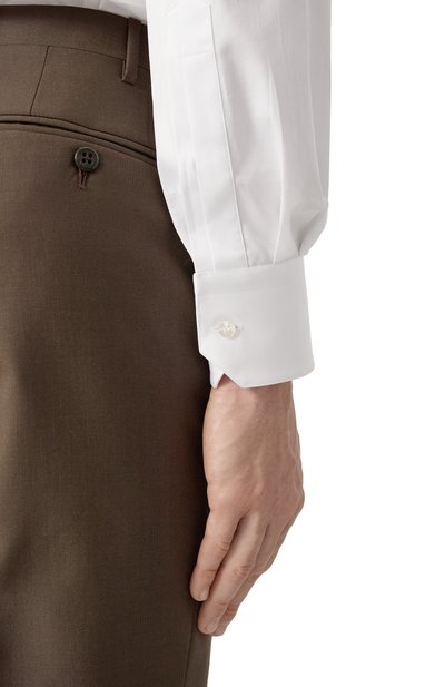 Хлопковая сорочка STEFANO RICCI, арт. MC007132/BN2943, фото 5