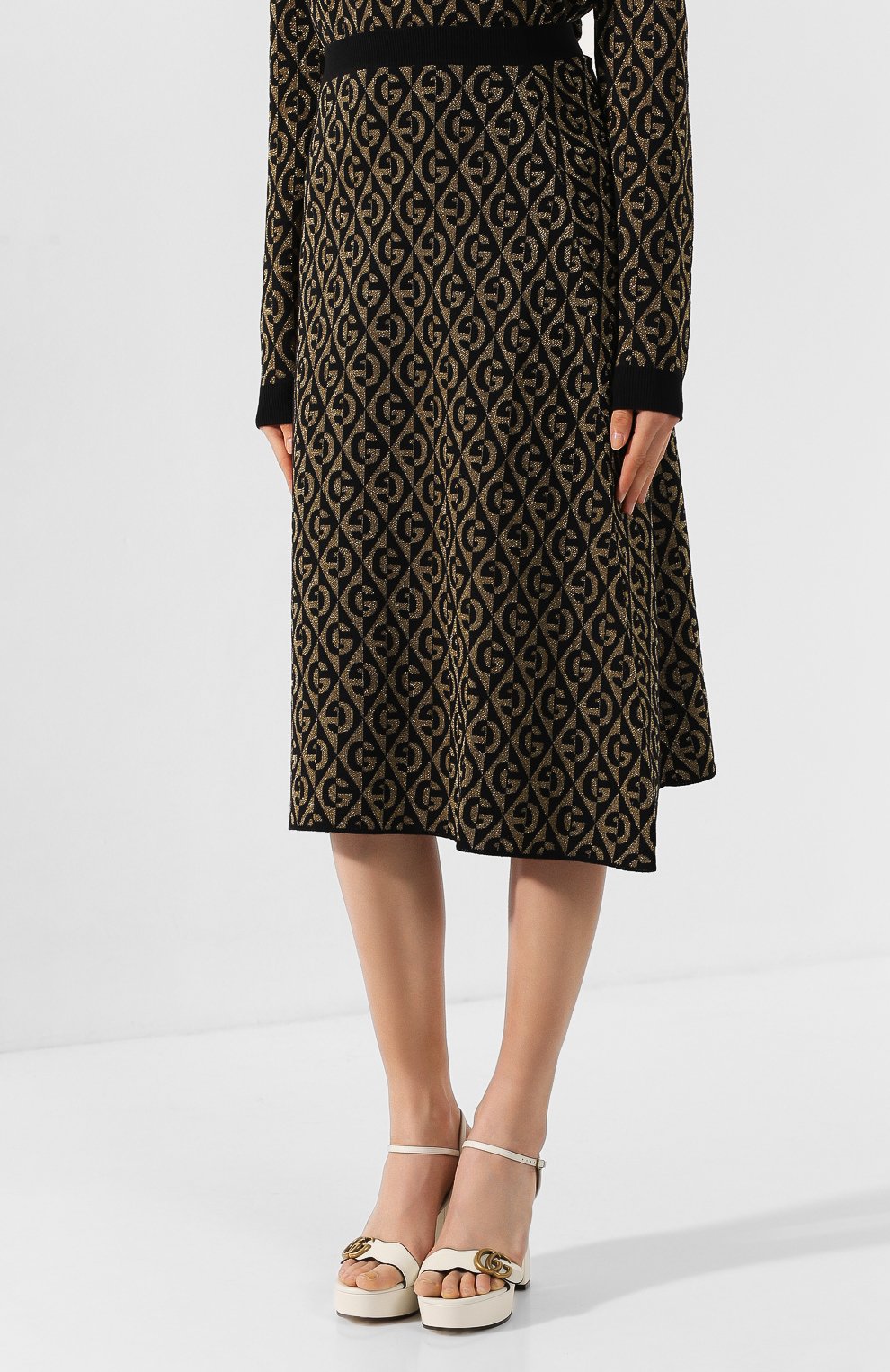 Шерстяная юбка GUCCI, арт. 595666/XKA00, фото 3