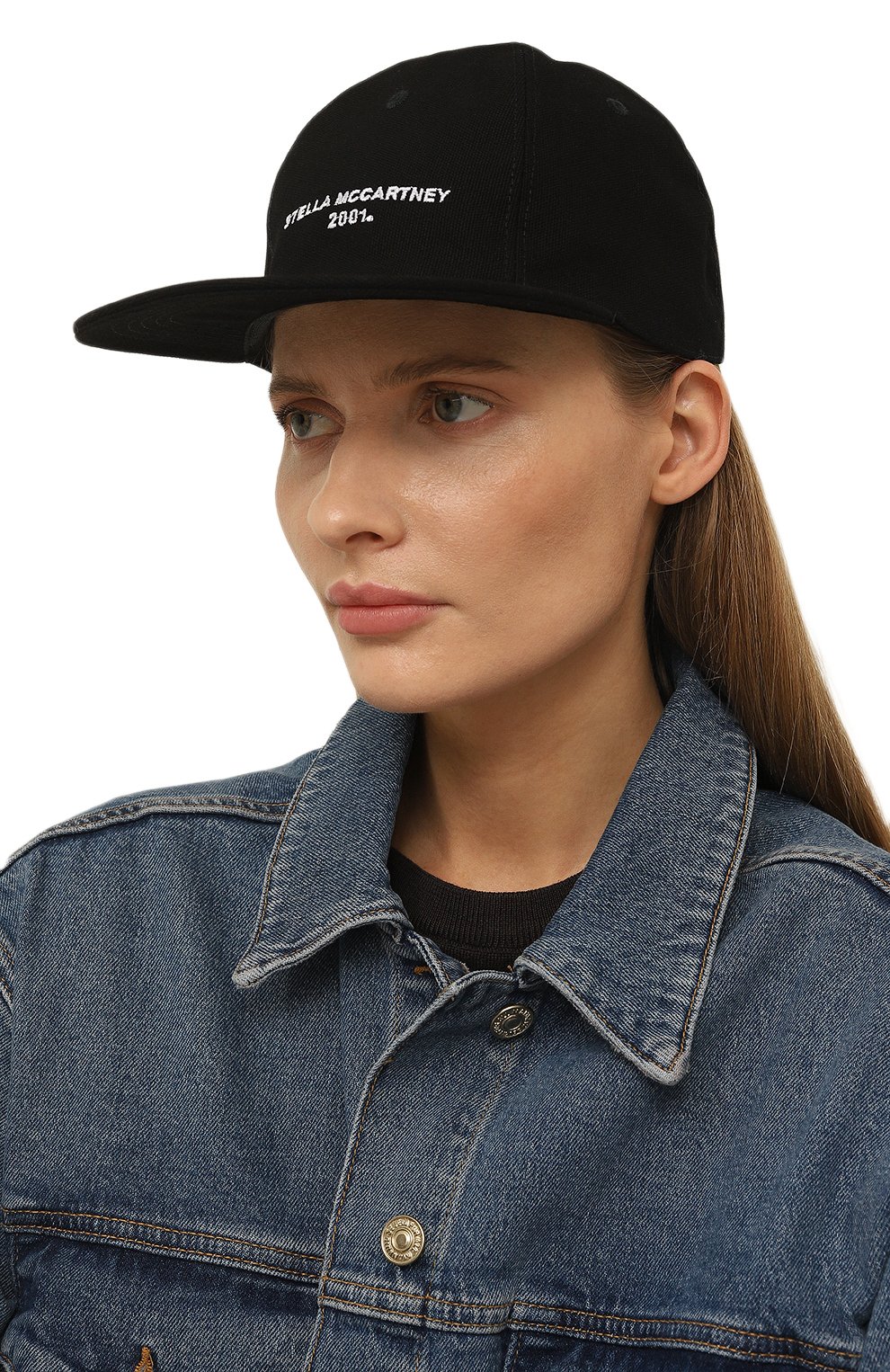 Хлопковая бейсболка STELLA MCCARTNEY, арт. 570194/WP00231019, фото 2