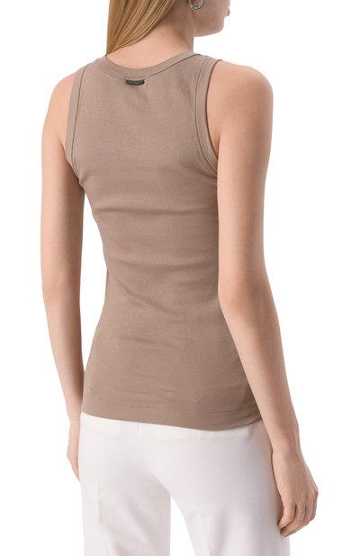 Хлопковая майка BRUNELLO CUCINELLI, арт. M0TC8FX230, фото 4