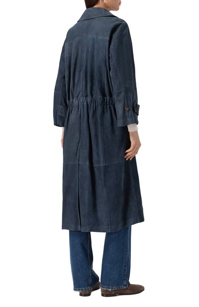 Замшевый плащ BRUNELLO CUCINELLI, арт. MPCAI9846P, фото 4