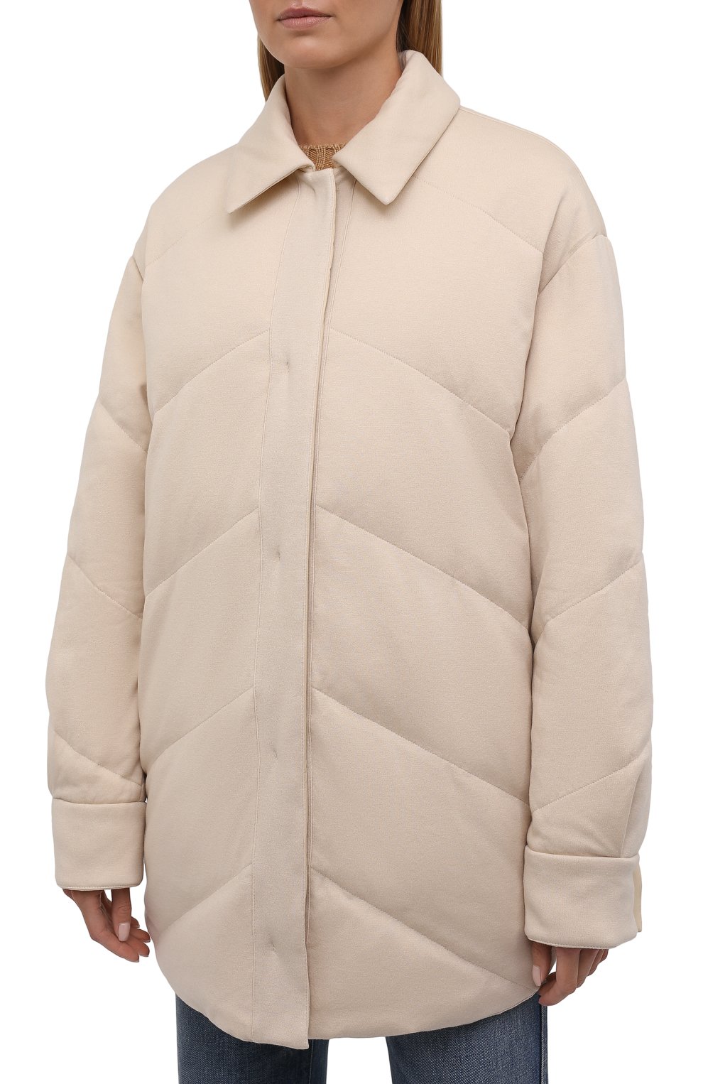 Двусторонняя куртка LORO PIANA бежевого цвета по цене 462000 руб., арт. FAL7249, фото 6 Двусторонняя куртка LORO PIANA, арт. FAL7249, фото 6