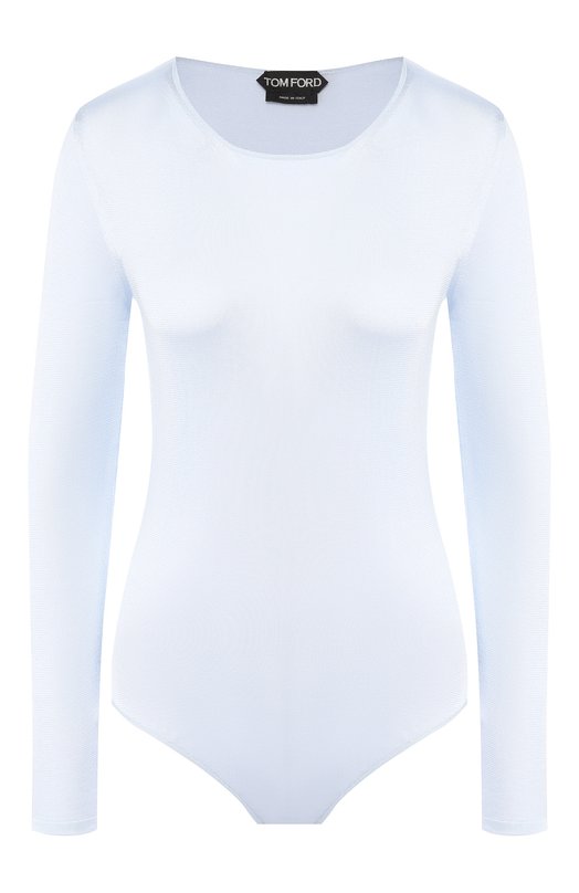 

Боди из вискозы Tom Ford, Голубой