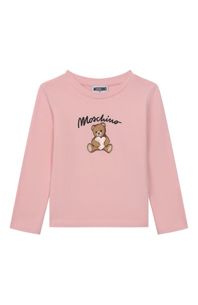 Хлопковый лонгслив MOSCHINO, арт. HD0010/LBA11/4-8