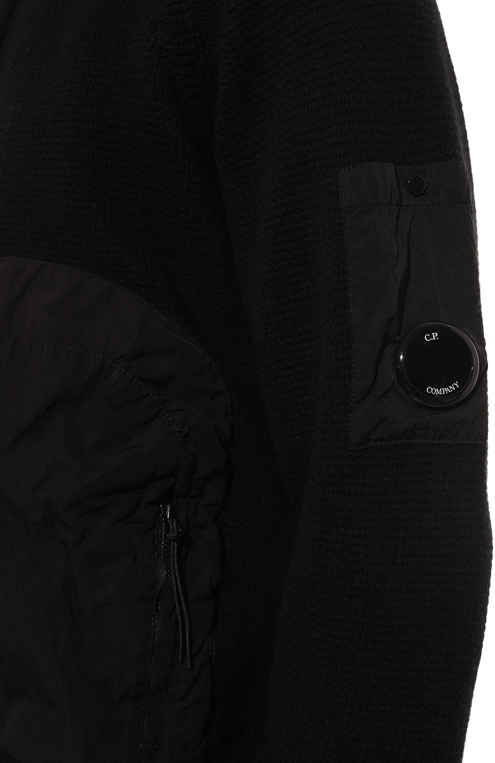 Шерстяной кардиган C.P. COMPANY, арт. 17CMKN245A110149M, фото 5