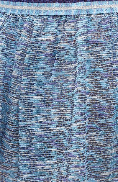 Шорты из вискозы MISSONI голубого цвета по цене 37800 руб., арт. MMI00003/BT0012, фото 5 Шорты из вискозы MISSONI, арт. MMI00003/BT0012, фото 5
