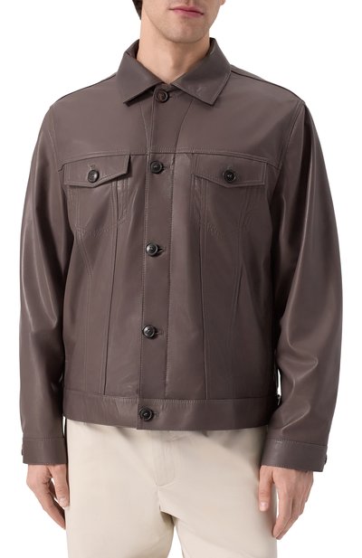 Кожаная куртка MVST, арт. 54201/48-56, фото 3