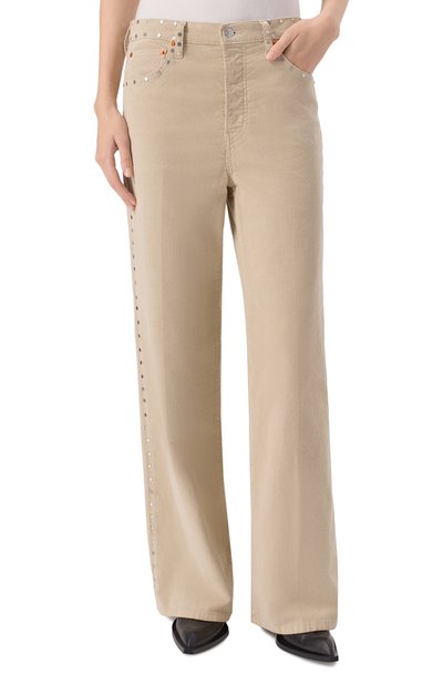 Вельветовые брюки RE/DONE, арт. 546-03WHRWDLG, фото 3