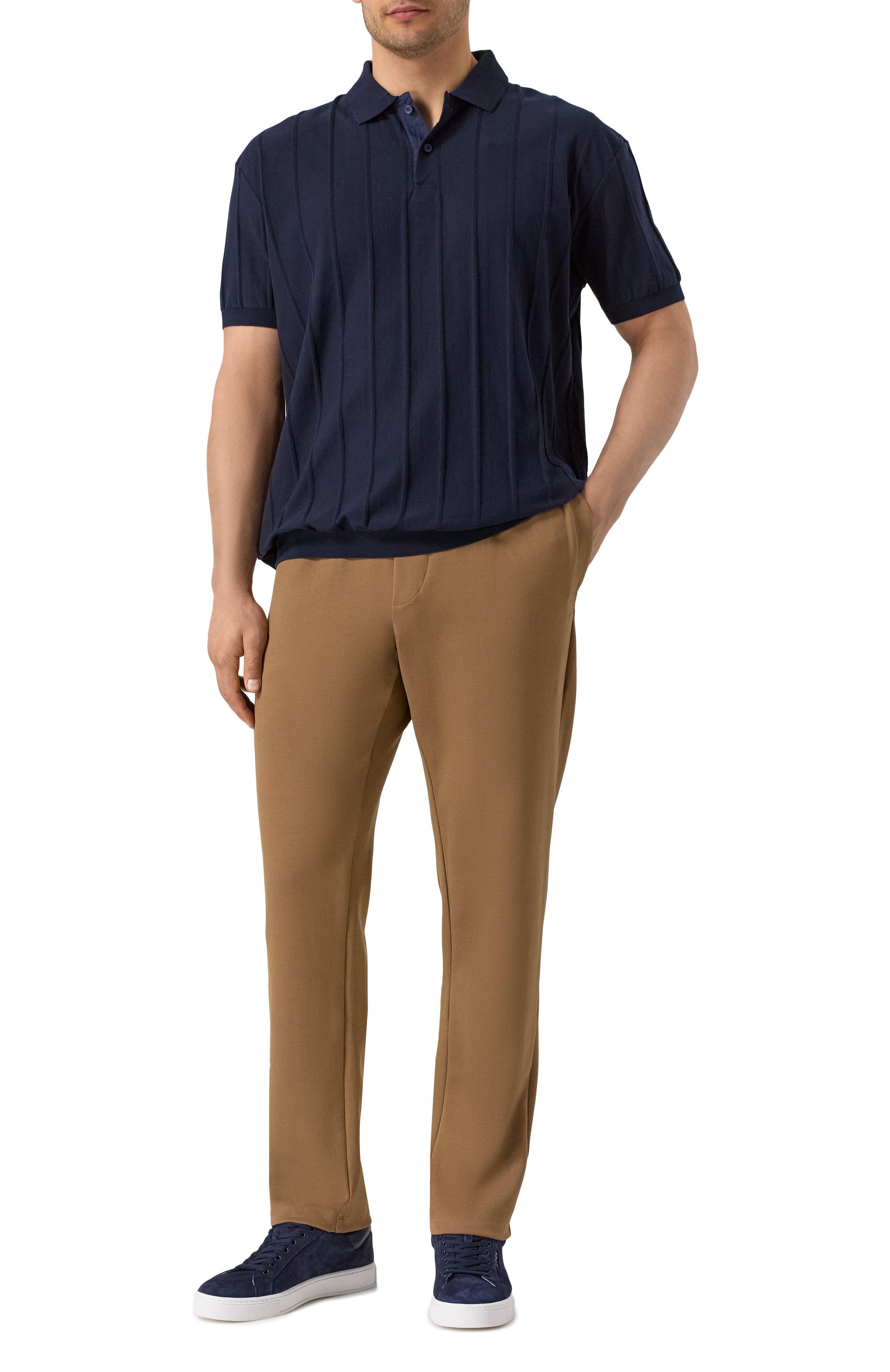 Хлопковое поло PAUL&SHARK, арт. 25411605, фото 2