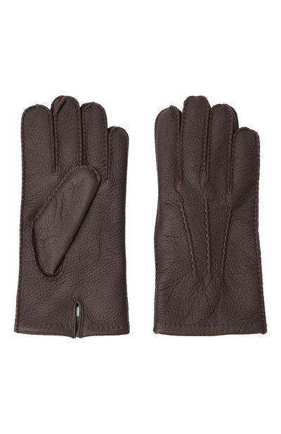 Кожаные перчатки 12 STOREEZ, арт. 134716, фото 3