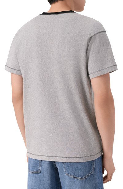 Хлопковая футболка DIESEL, арт. A20420/0PLAT, фото 4