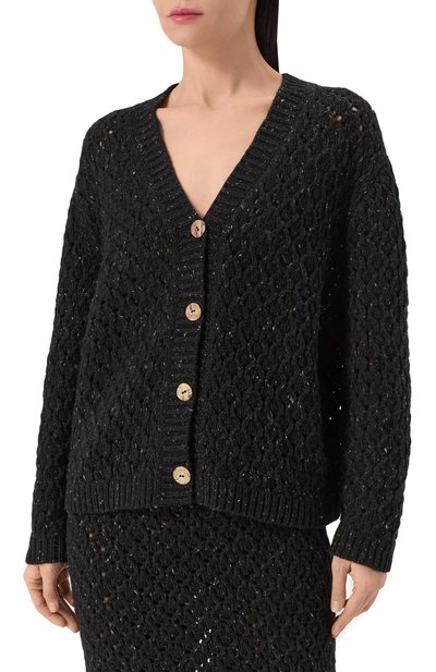 Кардиган из шерсти и кашемира VIKA GAZINSKAYA, арт. SS25-2302, фото 3