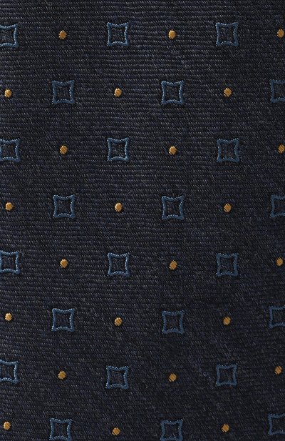 Галстук из кашемира и шелка CANALI синего цвета по цене 17600 руб., арт. 18/HJ03799, фото 4 Галстук из кашемира и шелка CANALI, арт. 18/HJ03799, фото 4