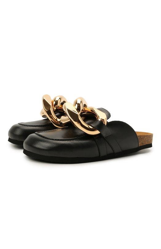 

Кожаные сабо JW Anderson, Чёрный