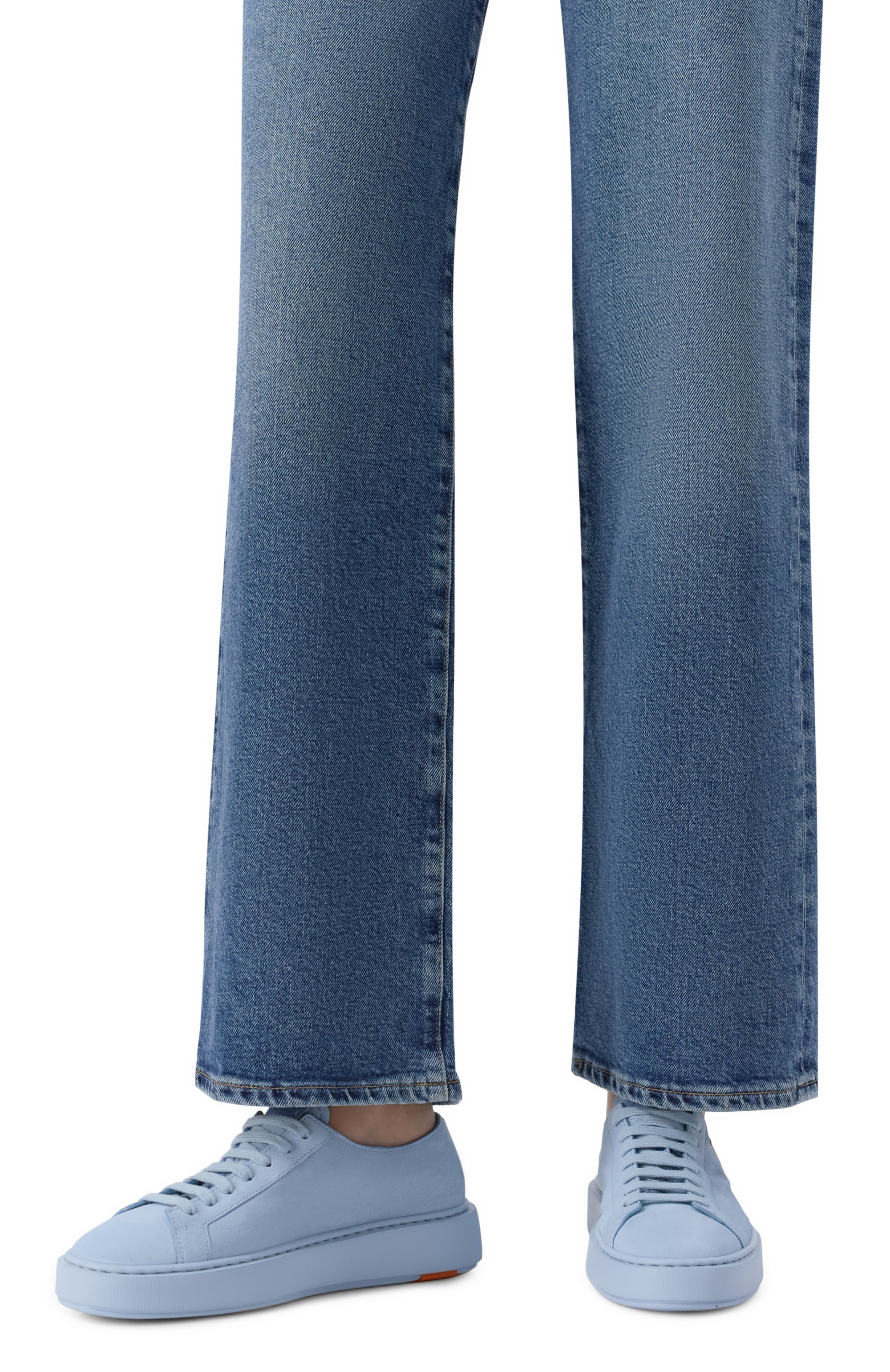 Замшевые кеды SANTONI, арт. WBCG61322CIETT0Y, фото 2