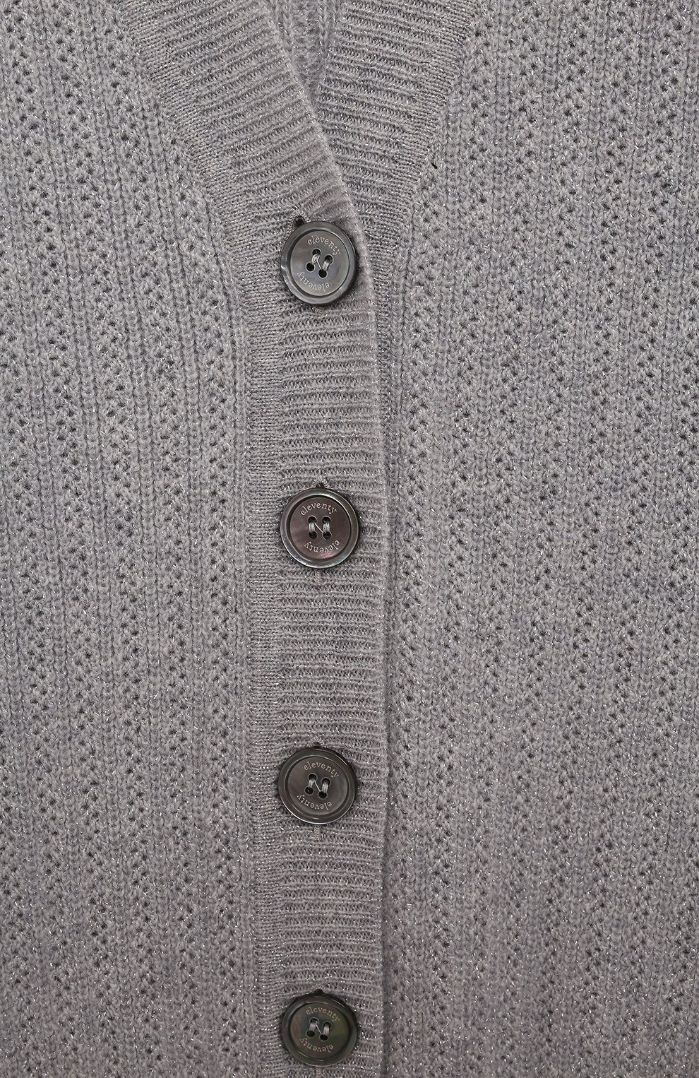 Кардиган из шерсти и кашемира ELEVENTY, арт. EV9A30/Z2498/6-10, фото 3