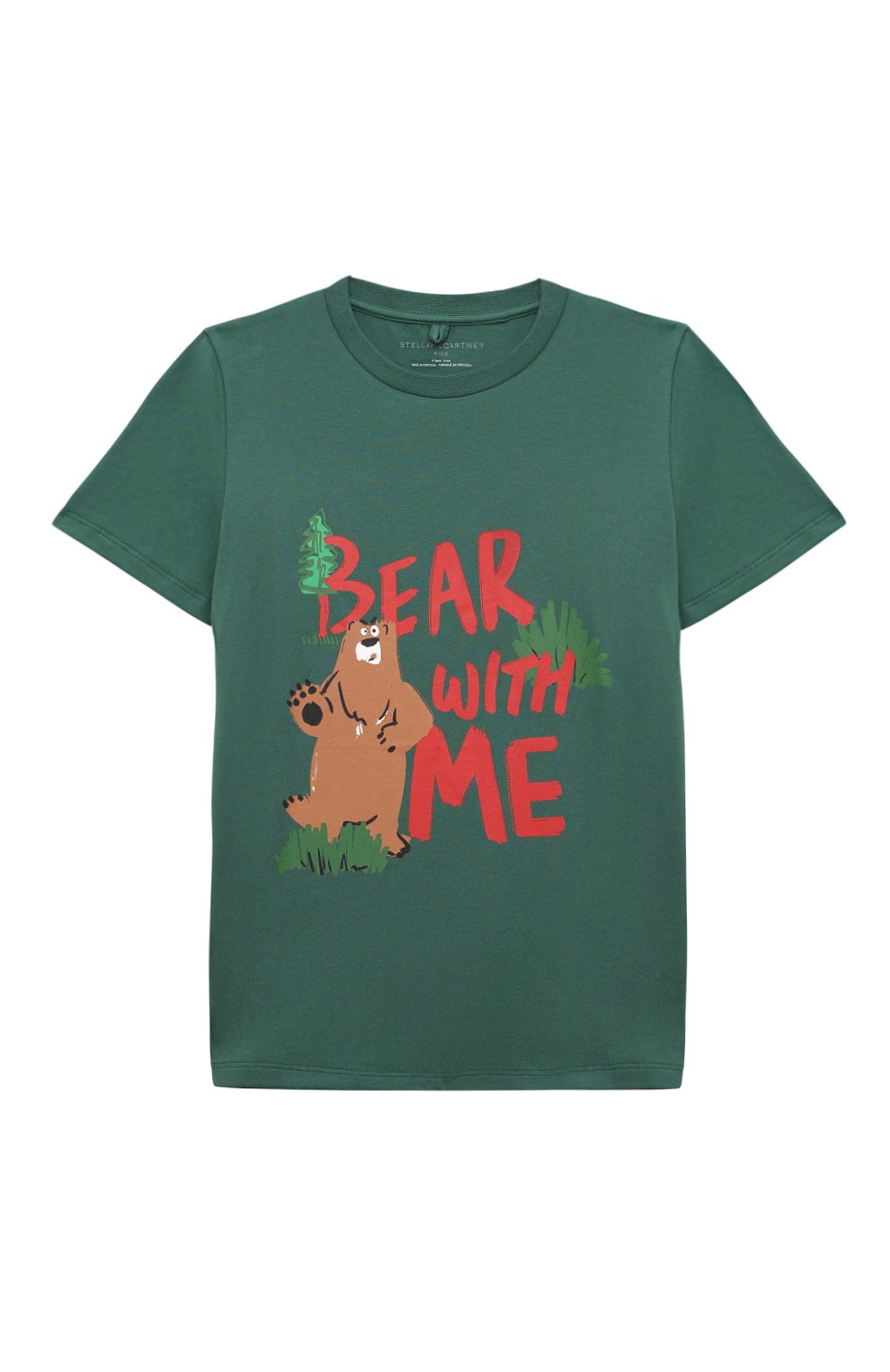 Хлопковая футболка STELLA MCCARTNEY, арт. TT8P91, фото 1