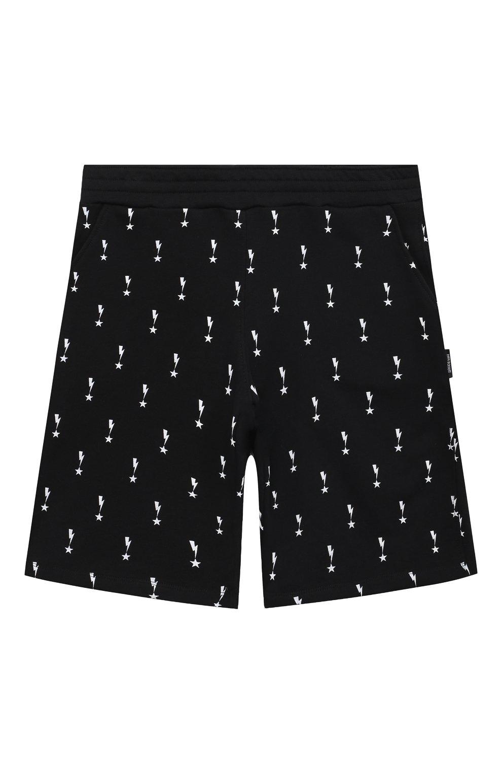 Хлопковые шорты NEIL BARRETT KIDS, арт. 027868, фото 1