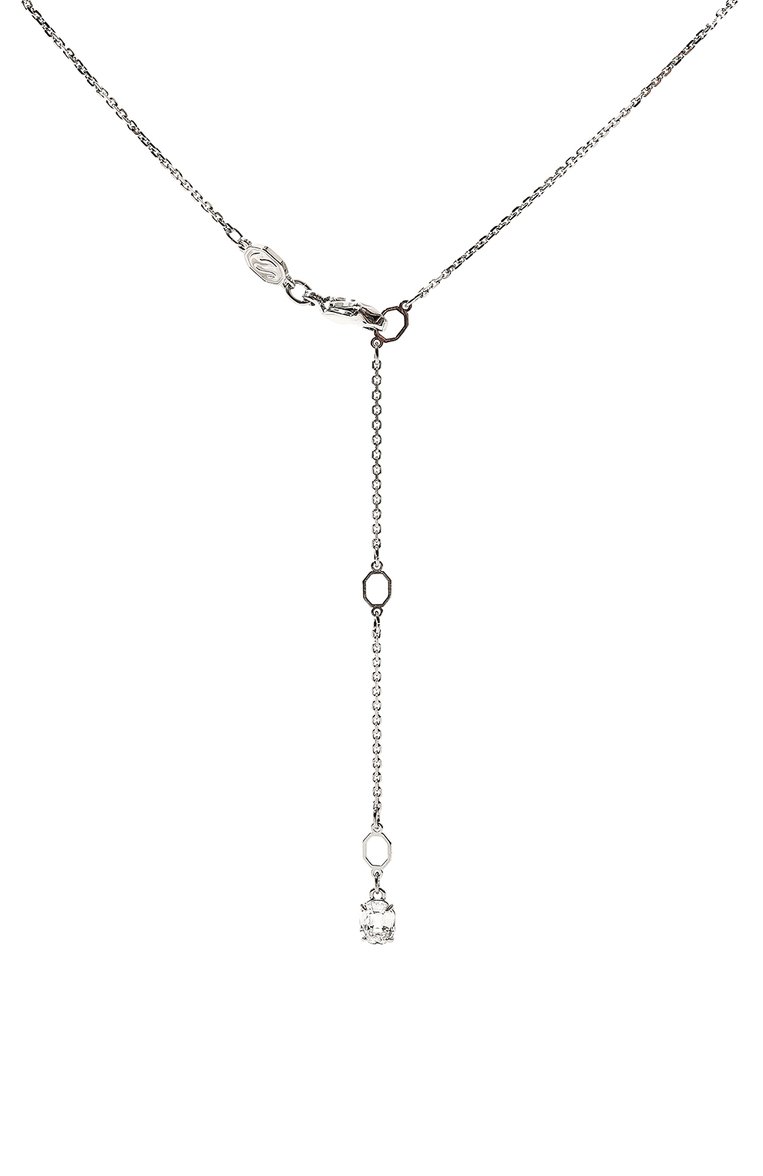 Женская подвеска hyperbola на цепочке SWAROVSKI серебряного цвета, арт. 5698547 | Фото 4 (Нос: Не проставлено; Материал: Кристаллы, Металл)