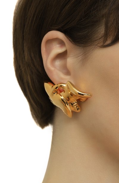 Серьги NINA RICCI золотого цвета по цене 47900 руб., арт. 23ABB0078, фото 2 Серьги NINA RICCI, арт. 23ABB0078, фото 2