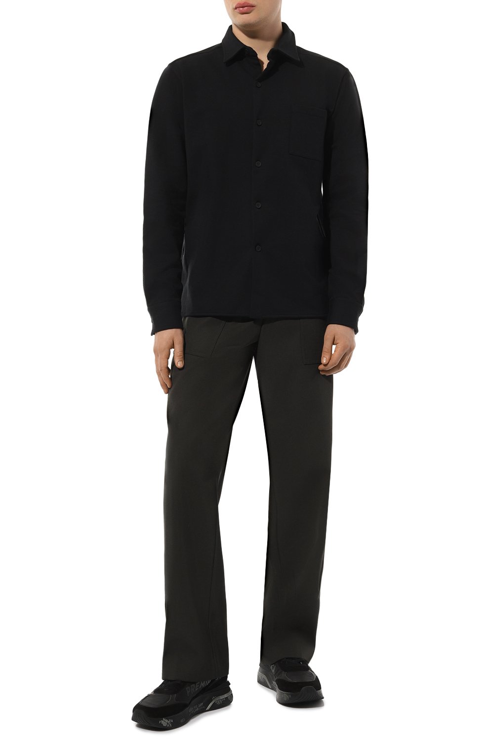 Хлопковая рубашка KITON, арт. UMM0422, фото 2