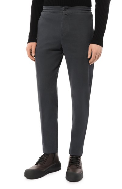 Хлопковые брюки-карго KITON, арт. UPLACTJ0200C, фото 3