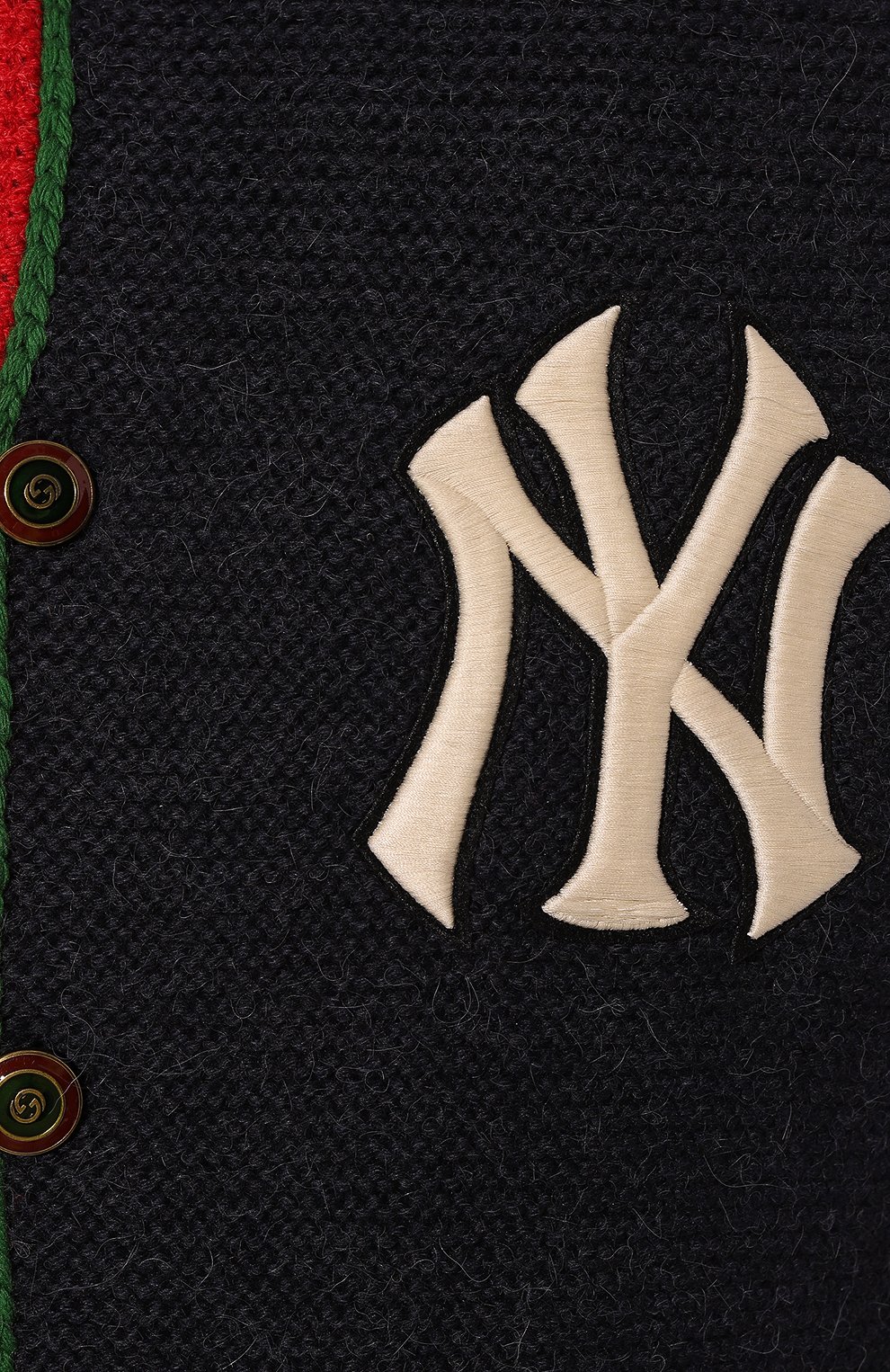 Шерстяной кардиган GUCCI синего цвета по цене 213120 руб., арт. 536324 X9Z40, фото 5 Шерстяной кардиган GUCCI, арт. 536324 X9Z40, фото 5