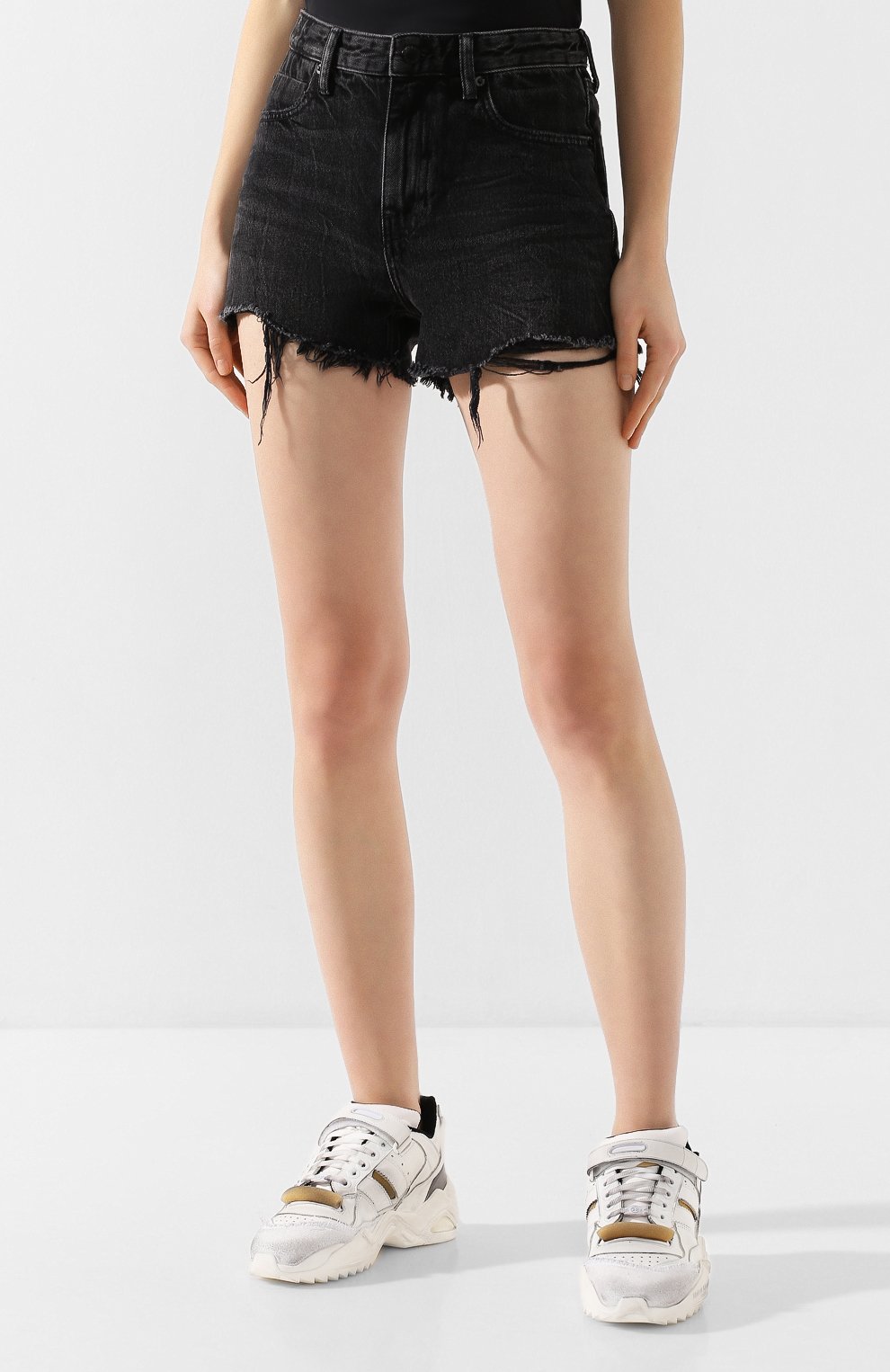Джинсовые шорты ALEXANDER WANG, арт. 4DC1204664, фото 3