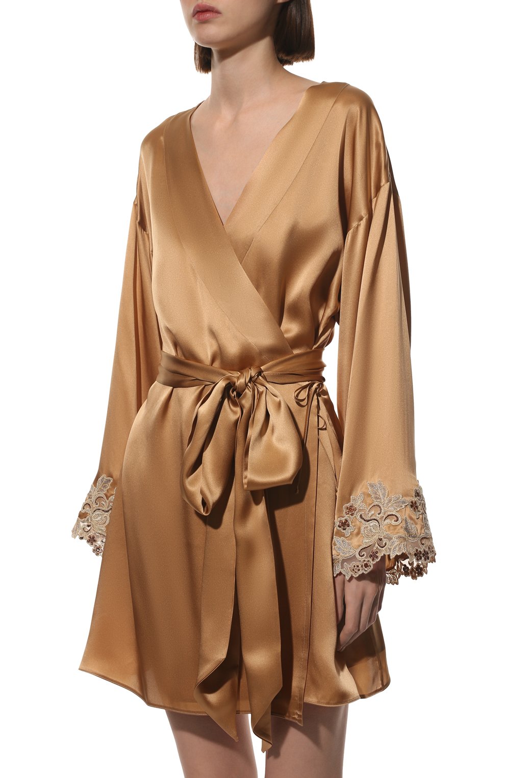 Шелковый халат LA PERLA, арт. 0019230/W234, фото 3
