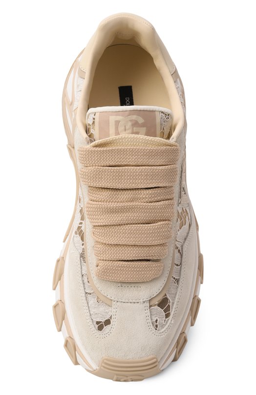 Комбинированные кроссовки DG Country Road Dolce & Gabbana CK2417/AX627 Бежевый  CK2417/AX627 Фото 6