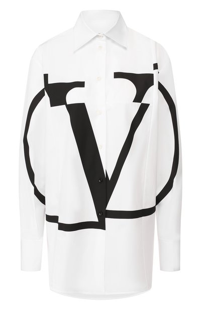 Женская хлопковая рубашка VALENTINO, арт. TB3AB13L1M1