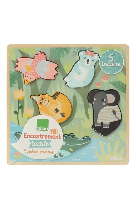 Тактильный пазл джунгли VILAC, арт. 8502