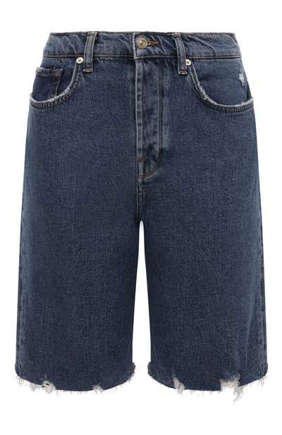 Джинсовые шорты 7 FOR ALL MANKIND синего цвета по цене 18100 руб., арт. JSASC100BL, фото 1 Джинсовые шорты 7 FOR ALL MANKIND, арт. JSASC100BL, фото 1