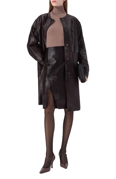 Кожаная юбка LOULOU DE SAISON, арт. MYRA, фото 2