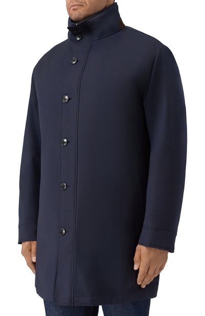 Шерстяное пальто с подкладкой из овчины ANDREA CAMPAGNA, арт. 25U692-GQ4L1S31, фото 3