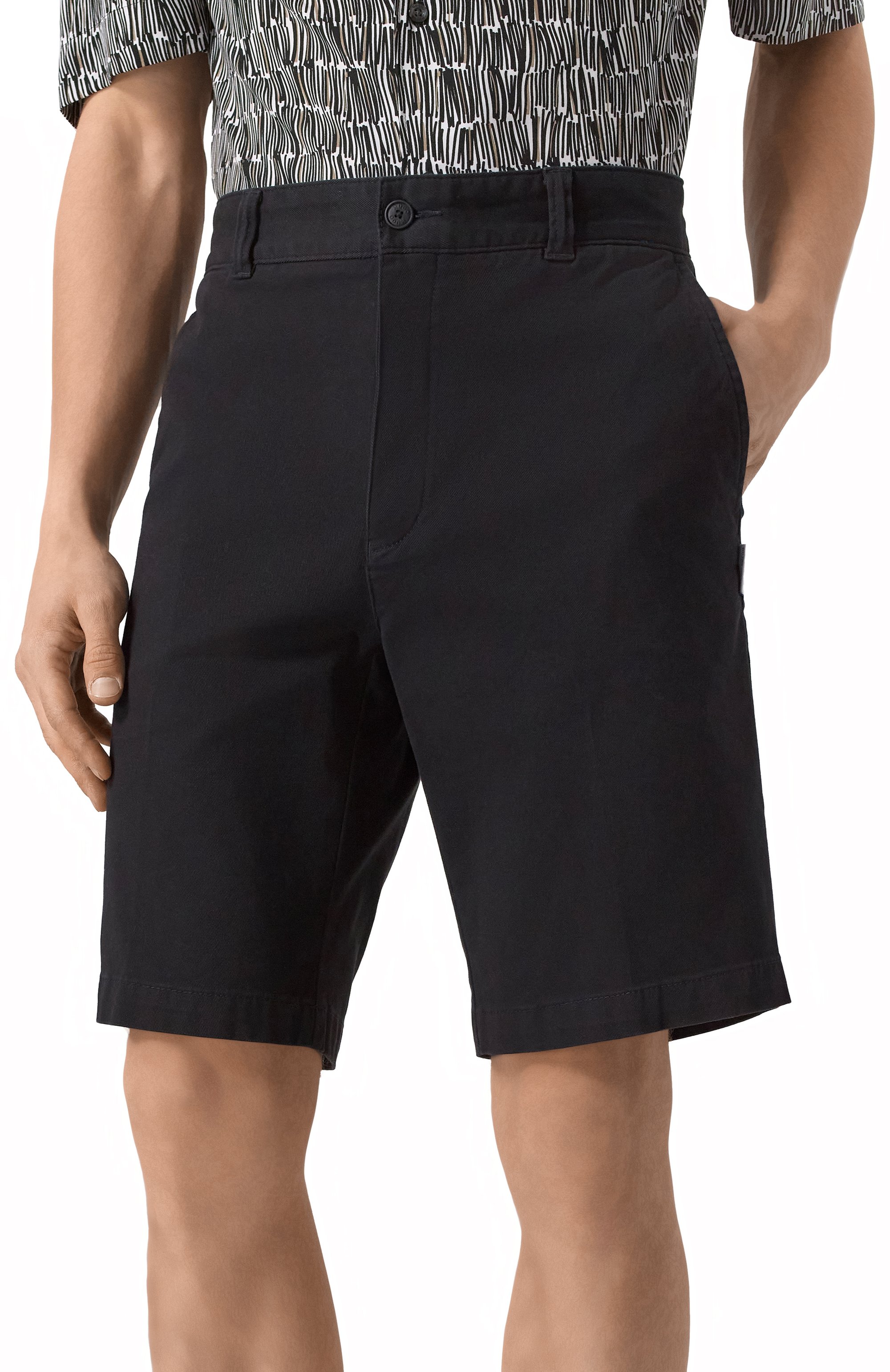 Хлопковые шорты HUGO BLUE, арт. 50510605, фото 3