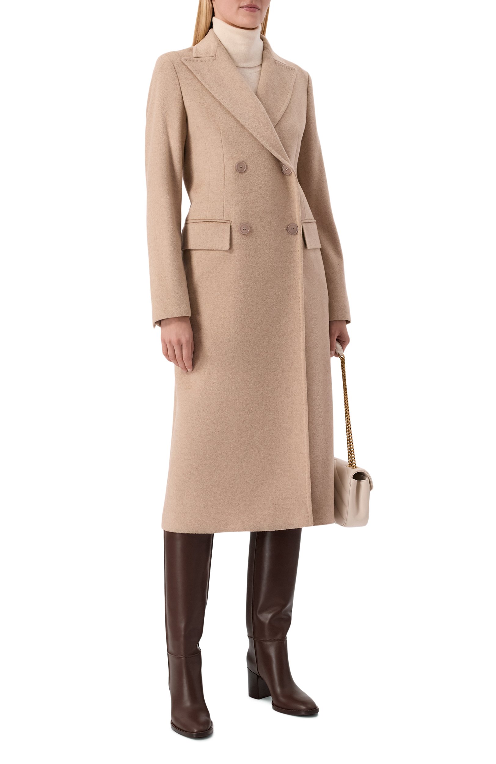 Кожаные сапоги étrier 70 GIANVITO ROSSI коричневого цвета по цене 283500 руб., арт. G80004.70CU0.VGIBR0W, фото 3 Кожаные сапоги étrier 70 GIANVITO ROSSI, арт. G80004.70CU0.VGIBR0W, фото 3