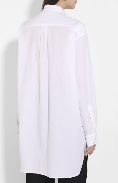 Хлопковая рубашка ANN DEMEULEMEESTER, арт. 2001-2010-125-001, фото 4